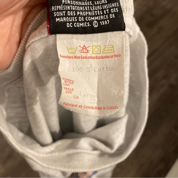 Vintage Batman teeshirt 1997 DC Comics Guardians of Gotham City Batman & Robin - Picture 9 of 10